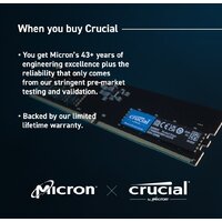 Оперативная память Crucial 16ГБ DDR5 5600 МГц CT16G56C46U5T - Превью изображения №6 — Интернет-магазин ПроЗаказ