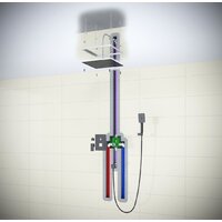Душевая система  Timo Selene SX-2039/03SM (черный) - Превью изображения №4 — Интернет-магазин ПроЗаказ