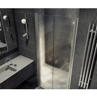 Душевая дверь MaybahGlass 198x89 MGD-436-5 (сатин стекло/хром матовый) - Превью изображения №4 — Интернет-магазин ПроЗаказ