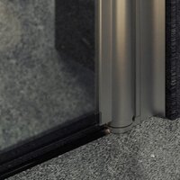 Душевая дверь MaybahGlass 198x89 MGD-436-5 (сатин стекло/хром матовый) - Превью изображения №7 — Интернет-магазин ПроЗаказ