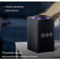 Умная колонка Яндекс Станция Макс (с хабом умного дома Zigbee, черный) - Превью изображения №9 — Интернет-магазин ПроЗаказ