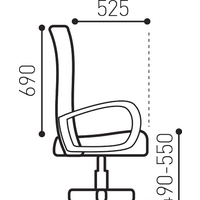 Офисное кресло Brabix Direct EX-580 (черный) - Превью изображения №22 — Интернет-магазин ПроЗаказ
