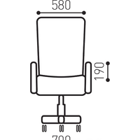 Офисное кресло Brabix Direct EX-580 (черный) - Превью изображения №21 — Интернет-магазин ПроЗаказ