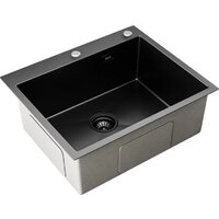 Кухонная мойка Axus LS-6050B Nano Black - Превью изображения №3 — Интернет-магазин ПроЗаказ