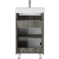  Айсберг Тумба под умывальник Енисей 50 Мечта без ящика (бетон) - Превью изображения №4 — Интернет-магазин ПроЗаказ