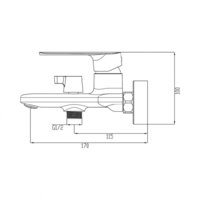 Смеситель Gross Aqua Scandi 2550545C - Превью изображения №2 — Интернет-магазин ПроЗаказ