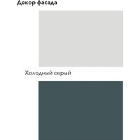 Готовая кухня Агута Альфа 1.8/60 (бензин/холодный серый/дуб бунратти) - Превью изображения №3 — Интернет-магазин ПроЗаказ