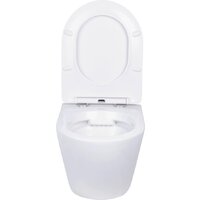 Унитаз подвесной Roxen Antares в комплекте с инсталляцией StounFix Dual Fresh 6 в 1 968010 (кнопка: золото глянцевое ) - Превью изображения №6 — Интернет-магазин ПроЗаказ