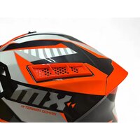 Мотошлем AIM RH855 Fiber Glass Tondo RH855T-OBW-XS (XS, оранжевый/черный/белый) - Превью изображения №10 — Интернет-магазин ПроЗаказ