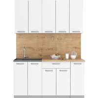 Интерлиния Мила Лайт 1.5 (белый платинум/белый платинум/дуб бунратти)