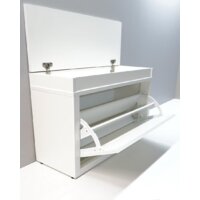 Тумба для обуви Анрат Элана 1к.80 белый - Превью изображения №2 — Интернет-магазин ПроЗаказ