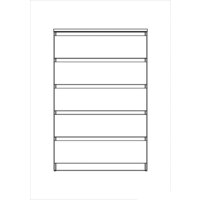 Комод Mio Tesoro Мальта 5 ящиков 80x121 2.05.02.090.3 (дуб сонома) - Превью изображения №4 — Интернет-магазин ПроЗаказ