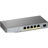 Управляемый коммутатор 2-го уровня Zyxel GS1350-6HP - Превью изображения №4 — Интернет-магазин ПроЗаказ