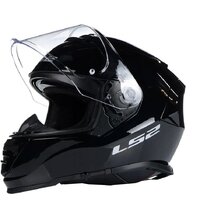 Мотошлем LS2 FF800 Storm Solid (L, черный) - Превью изображения №5 — Интернет-магазин ПроЗаказ