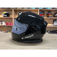 Мотошлем LS2 FF800 Storm Solid (L, черный) - Превью изображения №11 — Интернет-магазин ПроЗаказ