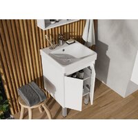  Акватон Тумба под умывальник Сканди Doors 45 1A278701SD010 (белый) - Превью изображения №7 — Интернет-магазин ПроЗаказ