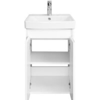  Акватон Тумба под умывальник Сканди Doors 45 1A278701SD010 (белый) - Превью изображения №4 — Интернет-магазин ПроЗаказ