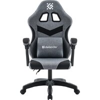 Игровое (геймерское) кресло Defender Runa (серый/черный) - Превью изображения №2 — Интернет-магазин ПроЗаказ