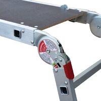 Лестница-трансформер Новая высота NV 333 с помостом профессиональная 4x4 ступени - Превью изображения №9 — Интернет-магазин ПроЗаказ