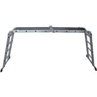 Лестница-трансформер Новая высота NV 333 с помостом профессиональная 4x4 ступени - Превью изображения №3 — Интернет-магазин ПроЗаказ