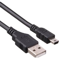 ExeGate EX138938RUS USB Type-A - miniUSB (1.8 м, черный)