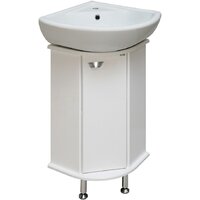 Runo Тумба под умывальник Браво 40 угловая (напольная)