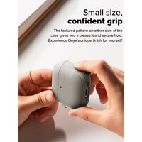 Чехол Ringke Onyx Magnetic для Airpods 4 Warm Gray - Превью изображения №4 — Интернет-магазин ПроЗаказ