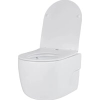 Унитаз подвесной Roxen Porto 530155-01 Rimless Soft Close - Превью изображения №6 — Интернет-магазин ПроЗаказ