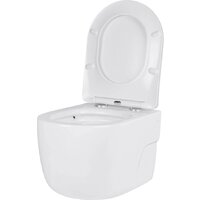 Унитаз подвесной Roxen Porto 530155-01 Rimless Soft Close - Превью изображения №7 — Интернет-магазин ПроЗаказ