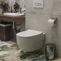 Унитаз подвесной Roxen Porto 530155-01 Rimless Soft Close - Превью изображения №3 — Интернет-магазин ПроЗаказ