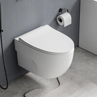 Унитаз подвесной Roxen Porto 530155-01 Rimless Soft Close - Превью изображения №13 — Интернет-магазин ПроЗаказ