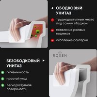 Унитаз подвесной Roxen Porto 530155-01 Rimless Soft Close - Превью изображения №11 — Интернет-магазин ПроЗаказ