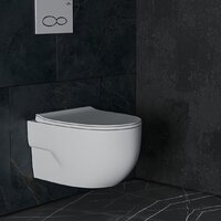 Унитаз подвесной Roxen Porto 530155-01 Rimless Soft Close - Превью изображения №4 — Интернет-магазин ПроЗаказ