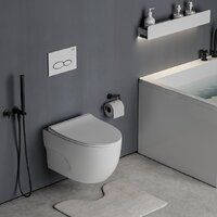 Унитаз подвесной Roxen Porto 530155-01 Rimless Soft Close - Превью изображения №14 — Интернет-магазин ПроЗаказ