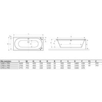Ванна Excellent Oceana Slim 180x80 - Превью изображения №3 — Интернет-магазин ПроЗаказ