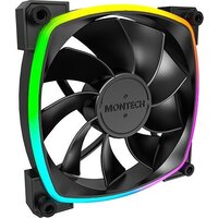 Вентилятор для корпуса Montech RX120 PWM (черный) - Превью изображения №2 — Интернет-магазин ПроЗаказ