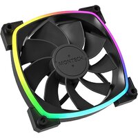 Вентилятор для корпуса Montech RX120 PWM (черный) - Превью изображения №4 — Интернет-магазин ПроЗаказ