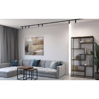 Стеллаж Hype Mebel Зиг-Заг-2 120x200 (черный/дуб галифакс натуральный) - Превью изображения №3 — Интернет-магазин ПроЗаказ