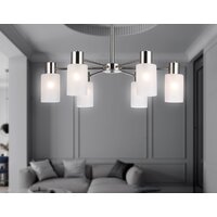 Подвесная люстра Ambrella light TR9572/6 SN (сатин) - Превью изображения №6 — Интернет-магазин ПроЗаказ