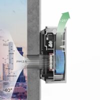 Проветриватель без нагрева Ballu OneAir ASP-100 (белый) - Превью изображения №6 — Интернет-магазин ПроЗаказ