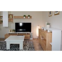 Комод Империал Невио-2 (дуб крафт золотой-белый) - Превью изображения №5 — Интернет-магазин ПроЗаказ