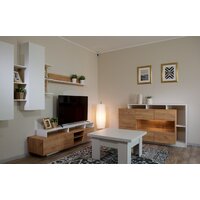 Комод Империал Невио-2 (дуб крафт золотой-белый) - Превью изображения №4 — Интернет-магазин ПроЗаказ