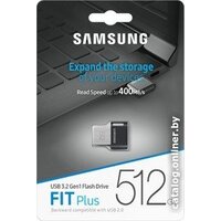 USB Flash Samsung FIT Plus 512GB (черный) - Превью изображения №6 — Интернет-магазин ПроЗаказ