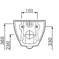 Унитаз подвесной AM.PM Inspire 2.0 FlashClean IS450A38.50A1700 - Превью изображения №10 — Интернет-магазин ПроЗаказ