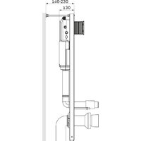 Унитаз подвесной AM.PM Inspire 2.0 FlashClean IS450A38.50A1700 - Превью изображения №14 — Интернет-магазин ПроЗаказ