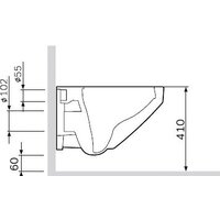Унитаз подвесной AM.PM Inspire 2.0 FlashClean IS450A38.50A1700 - Превью изображения №9 — Интернет-магазин ПроЗаказ