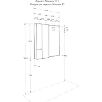  Акватон Зеркало Мишель 57 1A253902MIX40 - Превью изображения №4 — Интернет-магазин ПроЗаказ