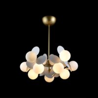Подвесная люстра LOFT IT Matisse 10008/10 white - Превью изображения №2 — Интернет-магазин ПроЗаказ