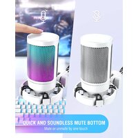 Проводной микрофон FIFINE A6V (белый) - Превью изображения №2 — Интернет-магазин ПроЗаказ