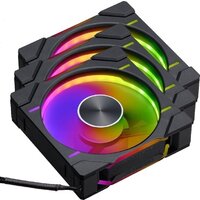 Комплект вентиляторов для корпуса Phanteks D30-120 D-RGB Reversed Black Triple PH-F120D30R_DRGB_PWM_BK01_3P - Превью изображения №2 — Интернет-магазин ПроЗаказ